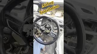 Car Airbag installation dashboard blast very easy in 5 minutes airbag [upl. by Gwendolen]