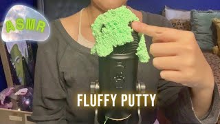 ASMR  Playing with Fluffy Putty… [upl. by Celle]