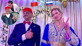 عراسية International🌎لمسييح تزوج گورية💍👰🏼‍♀️وغادي تديه لروسيا🇷🇺يدير الحلقة فموسكو شاهد النهاية…😂 [upl. by Odraleba]