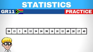 Statistics Grade 11 Practice [upl. by Mullins604]