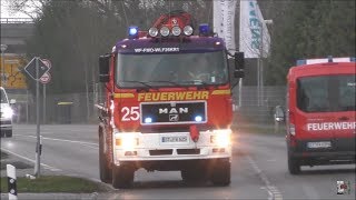 Einsatzfahrten Feuerwehr  THW Kreis Steinfurt Osnabrück  FMO zum Großbrand in Saerbeck [upl. by Ilrahs721]