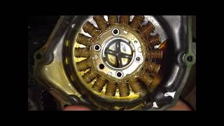 Motorcycle battery keeps dying How to check your stator alternator on a Honda CBR600 F3 [upl. by Feltie]