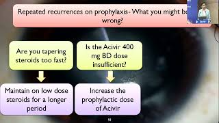 AIOC2022 IC307 topic DR VIKAS VEERWAL HSV IMMUNE STROMAL KERATITIS HOW TO MINIMIZE COMPLICATIONS AND [upl. by Retsila]