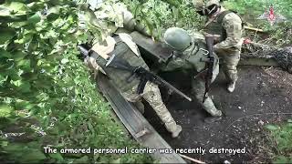 Footage of Russian 130mm M46 artillery in action [upl. by Ssidnac482]