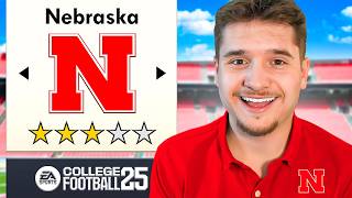 I Rebuilt Nebraska in College Football 25 [upl. by Annekim599]