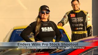 Enders wins Pro Stock Shootout at Rock Falls Raceway [upl. by Euton]