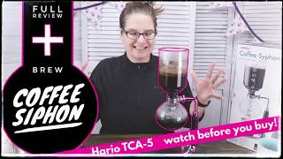 Hario Coffee Syphon  parts demo and details  watch before you buy [upl. by Theron416]