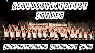 Juniorengarde vom Coburger Mohr Spektakuläre Performance beim Schlossplatzfest Coburg 2024 [upl. by Atteuqaj244]