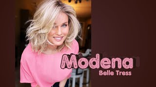 NEW STYLE  Belle Tress MODENA Wig Review  3 COLORS  UNBOX amp WORK IT [upl. by Hudis662]