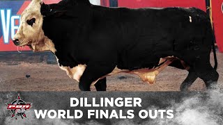 The FIRST BacktoBack World Champion BUCKING BULL Dillinger [upl. by Isis526]