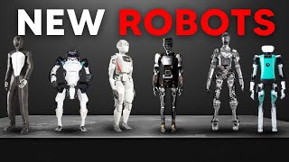 Top 10 NEW Humanoid Robots For 2024 Tesla Figure 01 Agility Boston Dynamics and More [upl. by Acissj]