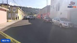 Automovilista es asesinado a tiros en la colonia Infonavit Camelinas Morelia [upl. by Sinnaiy476]