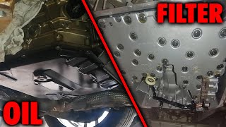 How to Change the Internal Filter and Oil on a DSG Gearbox DL501 [upl. by Siahc]