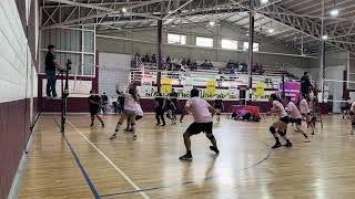 Halcones vs Troncos  VM 1er set [upl. by Laktasic]