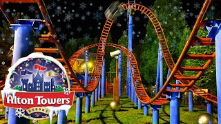 Alton Towers Christmas Vlog December 2020 [upl. by Yelkrab]