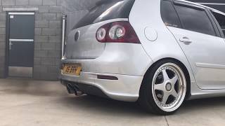 VW Golf MK5 19 TDI 230BHP  Hardcut  Popcorn Limiter [upl. by Leksehcey]