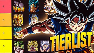 END OF GLOBAL ANNIVERSARY LR TIER LIST DBZ Dokkan Battle [upl. by Hajar]