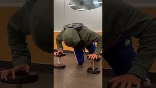 Weighted Calisthenics Drop Set  Chest bodyweight training [upl. by Eanyl]