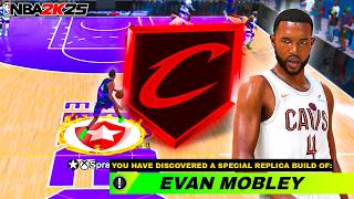 This EVAN MOBLEY Build is AMAZING on NBA 2K25 [upl. by Shanda]