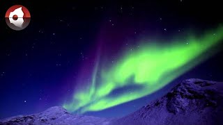 Magic Northern Lights in Spring  Visit Greenland [upl. by Ynnaj]