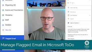 Flagged email in Microsoft ToDo [upl. by Niraj]