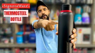 Best Thermosteel Bottle In 600  Signoraware Parkour Stainless Steel Vacuum Insulated Flask [upl. by Eneleuqcaj531]