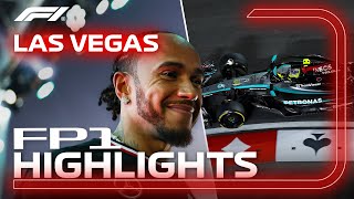 FP1 Highlights  2024 Las Vegas Grand Prix [upl. by Helge]