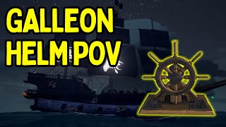 Sea of Thieves Galleon Hourglass PvP Helm POV [upl. by Rukna]