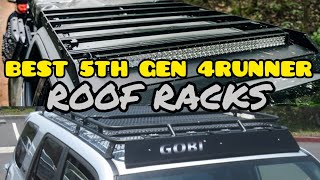 15 BEST 5TH GEN 4RUNNER ROOF RACKS 4runnerlifestyle overlanding [upl. by Acinnej]