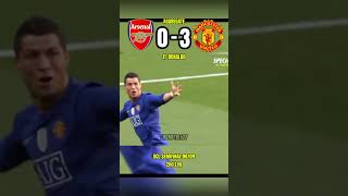 ARSENAL 🏴󠁧󠁢󠁥󠁮󠁧󠁿 Vs 🏴󠁧󠁢󠁥󠁮󠁧󠁿 MANCHESTER UNITED  UCL SEMIFINAL 0809 2ND LEG  TO FAR FOR RONALDO ☠️💀 [upl. by Malorie839]