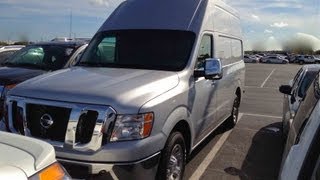 2012 Nissan NV2500 HD Cargo Van 56L V8 Start Up Quick Tour amp Rev With Exhaust View  7 Miles [upl. by Jolene]