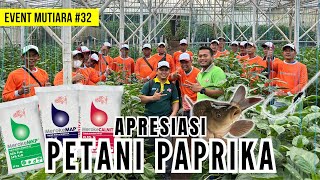 Pakai Pupuk MTJ Petani Paprika Diajak Memancing Ikan  EventMutiara 32 [upl. by Darwin]