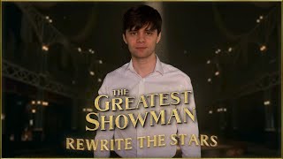 Rewrite The Stars Zacs part only  Karaoke from The Greatest Showman [upl. by Goodyear]