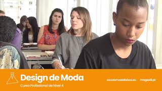 Curso Profissional de Técnico de Design de Moda [upl. by Solita780]