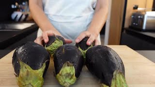 Ricetta veloce melanzane e peperoni in padella [upl. by Baptista]