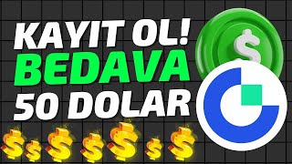 KAYIT OL✅30 SANİYEDE 50 DOLAR KAZAN 🤑 İnternetten Para Kazanmanın Yolları Airdrop 2024 [upl. by Baiel]