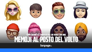 Come creare un video personalizzato con le MeMoji e le Animoji e inviarlo su WhatsApp [upl. by Aural]