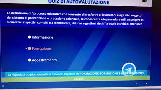 Alternanza Scuola Lavoro Quiz di autovalutazione modulo 4 [upl. by Junina]