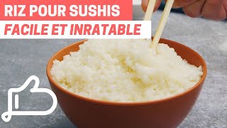 Cuisine Japonaise  RIZ SUSHI Inratable [upl. by Kelcy]