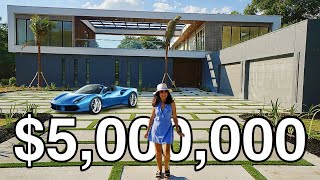 Brand New Ultra Modern Mansion For Sale on Millionaires Row Windermere Florida Home Tour [upl. by Fontana19]