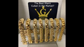 Grimal Jewelry 13mm Miami Cuban Link [upl. by Haet]