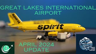 🔴New Terminal🔴 Great Lakes International Airport April 2024 Update [upl. by Arabella]