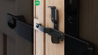 Door latch with lock loop [upl. by Anilef237]