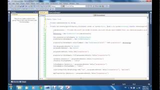 120424 Visual Basic Net 2010 Cargar datos de una tabla de Access Parte 3 [upl. by Cullie]