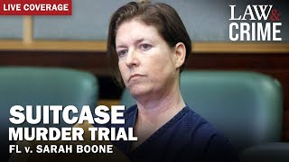 LIVE Suitcase Murder Trial — FL v Sarah Boone — Motions Hearing [upl. by Bliss]