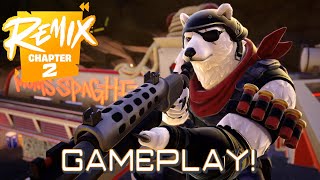 Gameplay with POLAR PATROLLER 🐻‍❄️ Solo ZB Fortnite BEAR [upl. by Ludvig17]