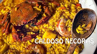 ARROZ NÉCORAS de lo mejor en caldosos marisco [upl. by Nyberg]