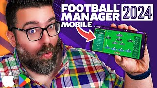 Football Manager 2024 Mobile  First Look amp Review of FM24 Mobile  FMM24 on Netflix [upl. by Mady]