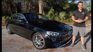 Is the 2022 Mercedes Benz E 450 a BETTER luxury sedan than a Genesis G80 [upl. by Melitta]