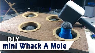 Making a Mini Whack A Mole Game [upl. by Ninette227]